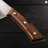 Chef Knife Rosewood Handle Stainless Steel Kitchen Knife